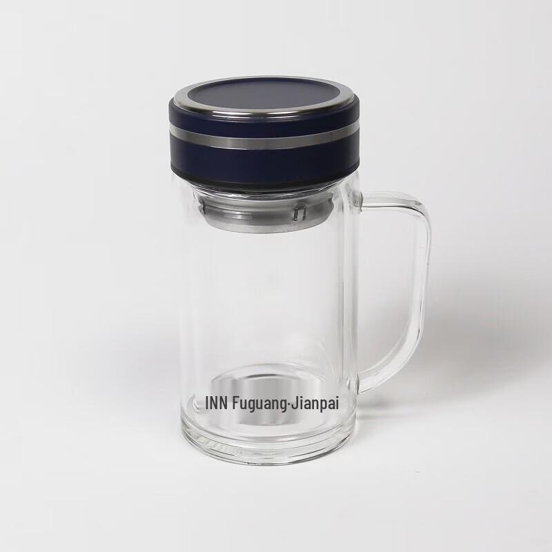 Fuguang Double-Layer Glass Mug