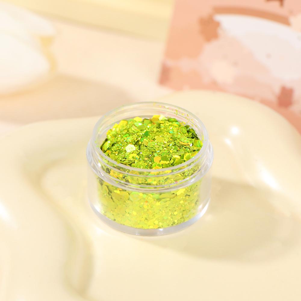 Chic Laser Glitter for Nails & Eyes - UV Crystal Epoxy Decoration Accessories