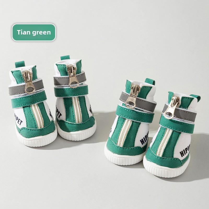 

Обувь для собак на осень и зиму, утепленная, нескользящая, износостойкая, спортивная, Tide Fun, северо-восточные зимние ботинки, обувь для собак, обувь для домашних животных No. 5