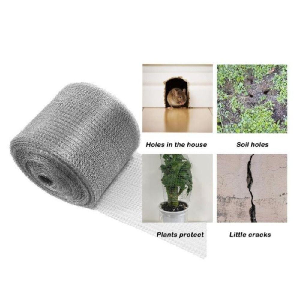 3/6M Tight Mesh Rodent Protection Mesh Woven Filter Garden Netting Pest Protection Mesh  Seedlings
