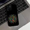 Puzzle Art Support Autism Phone Case For iPhone 17,16,15,14,13,12,11 Plus,Pro Max,XS,Soft Silicone Black Cover