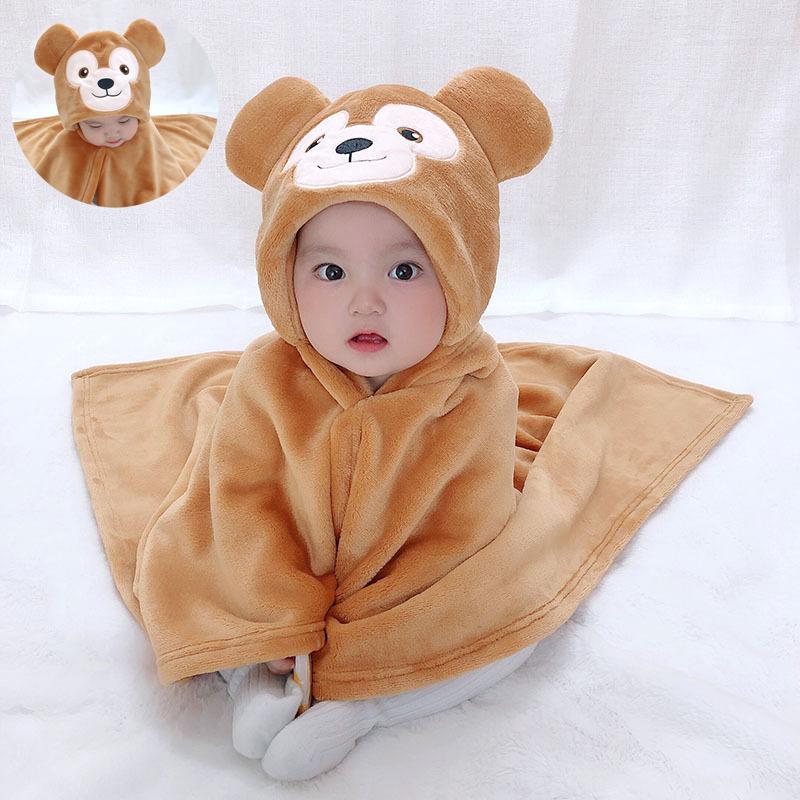 

Милый банный халат с капюшоном для маленьких девочек, банное полотенце для малышей, халат