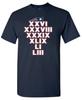 Tom Brady New England Patriots "6 Super Bowls" Champions T-Shirt