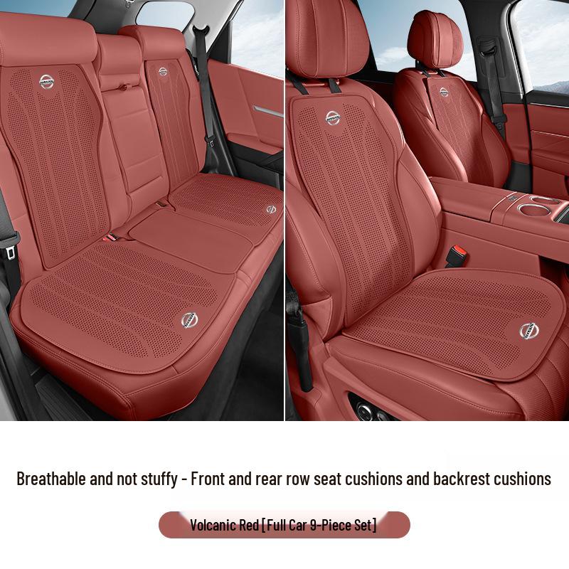 Nissan Seat Covers for Tiida, Sylphy, Teana, Bluebird, Kicks, Qashqai, Murano, and X-Trail - Ultra-Thin for All Seasons