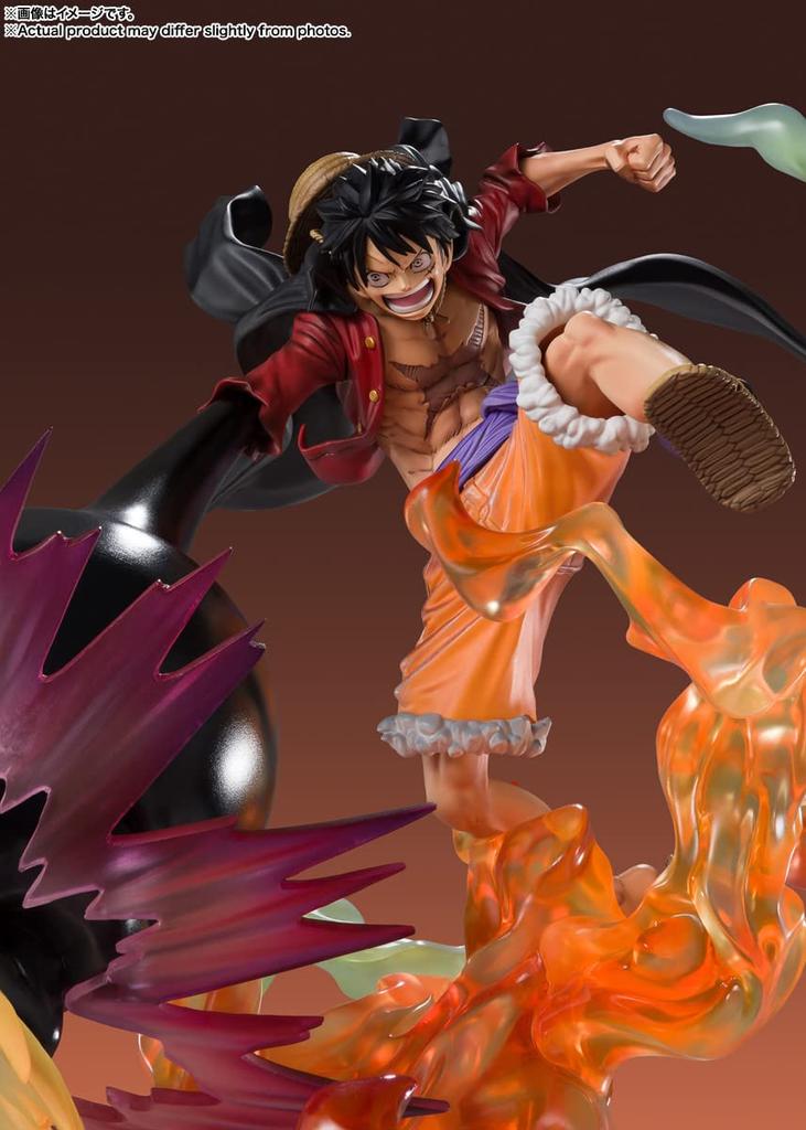 TAMASHII NATIONS Figuarts ZERO ONE PIECE Fierce Battle EXTRA BATTLE Monkey Luffy Hellfire Pistol 450mm ABS PVC Painted Complete Figure [Super