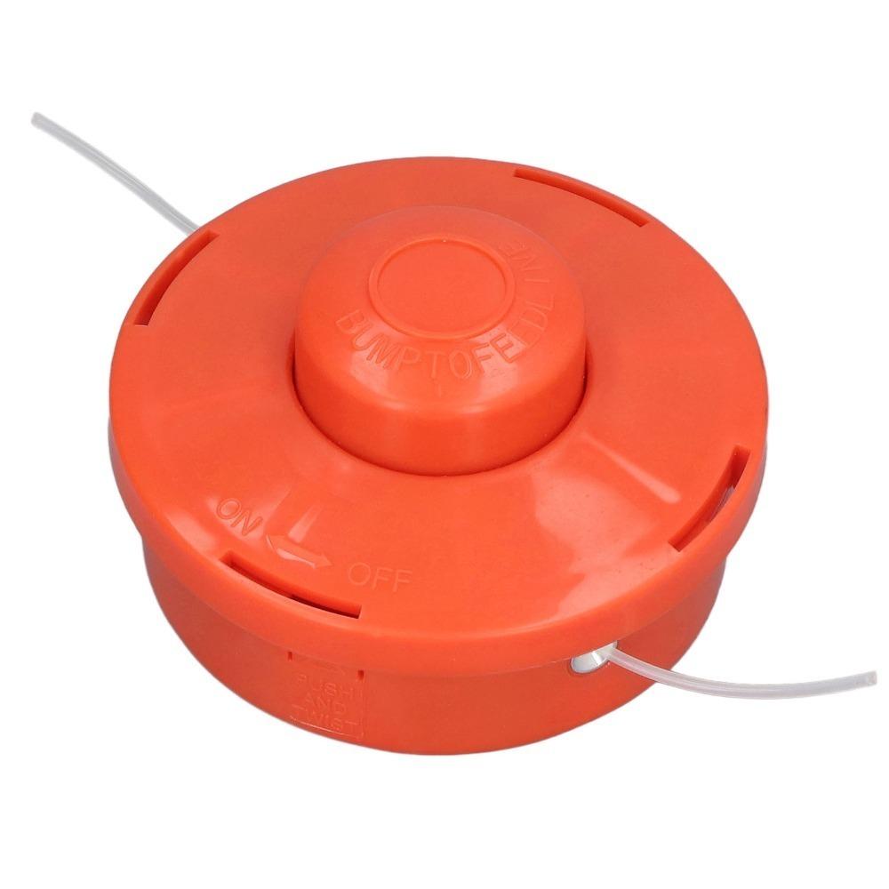 Plastic Weed Eater Head Orange Grass Trimmer Head Durable Brush Cutter Head