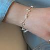 Revedej silver925 rose pearl bracelet (2color)