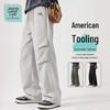 Jeanswest Men's Outdoor Loose Straight Cargo Pants