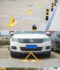 Heavy-Duty Triangle Parking Space Lock - Anti-Collision, Pressure-Resistant Floor Post for Garage