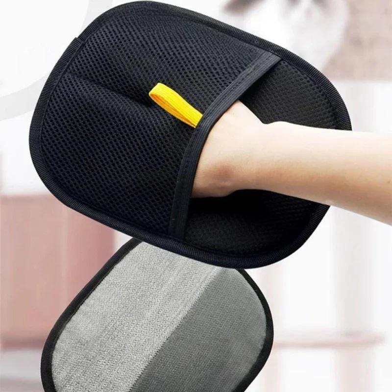 Pet Hair Removal Gloves Static Free Bidirectional Brushing Grooming Tool for Dog Cat Sofa Carpet Clothes Cleaning grooming glove