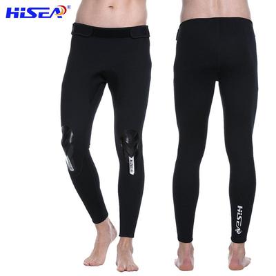 Men's 2.5mm Cold-Proof Diving Pants, Mid-Waist Wetsuit with Reinforced Velcro for Outdoor Sports