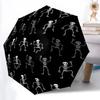 1pc Skeletoons Automatic Open/Close Umbrella - All-Season Portable Umbrella for Women/Men Yy251213045