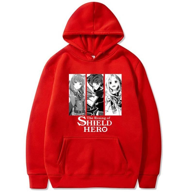 The Rising of The Shield Hero Japanese Animation Hoodies Men Long Sleeve Sweatshirts Women Harajuku Pullovers Sudaderas