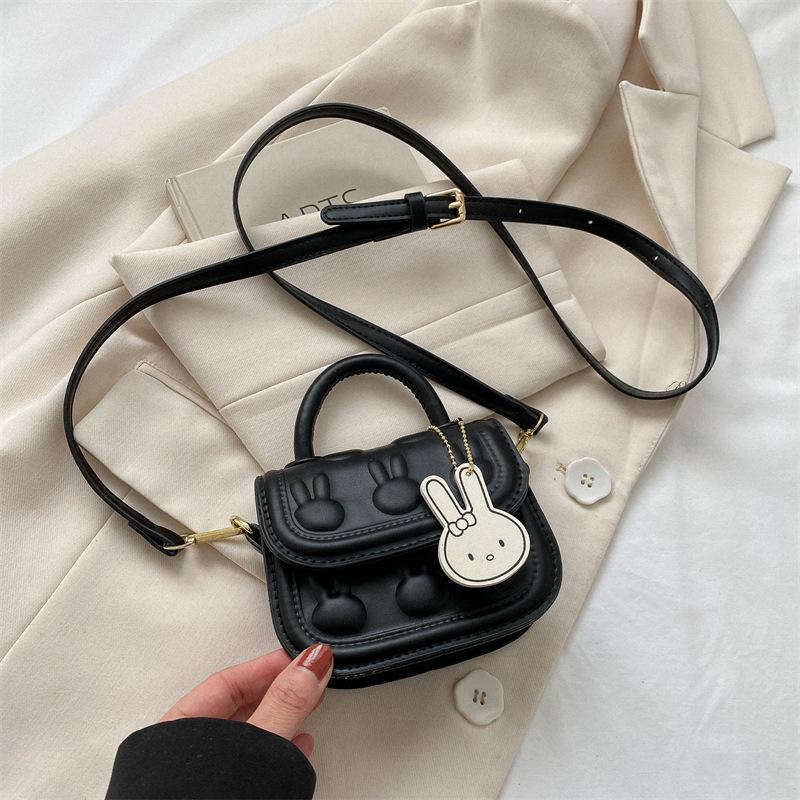 Mini Childrens Small Square Bag Handbag Stylish Girls Printed Crossbody Bag