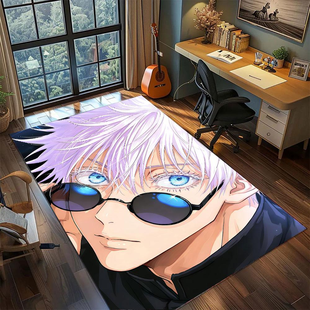 

Jujutsu Kaisen Yuji Itadori Carpet for Living Room Bedroom Home Decor Cool Movie Mat Play Floor Mat 60x90cm