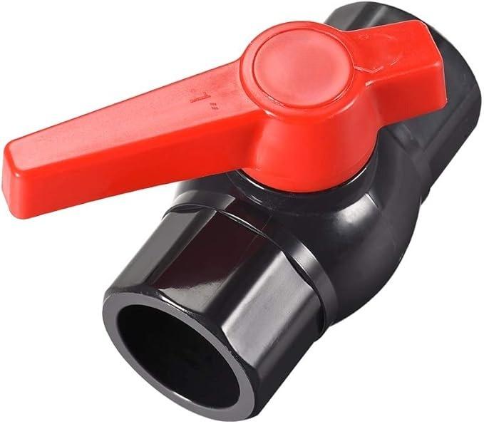 Factory PVC Water Supply Ball Valve, Chemical-grade Switch, Socket Plastic Valve, Outlet Control Valve, 1/2'' to 20mm 25mm 32mm
