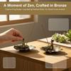 1 Stuks Legering Rookstok Brander Vintage Zen Kikker Rookstok Houder Voor Huis Kantoor Decoratie Meditatie Yoga Aromatherapie Ornament Cadeau