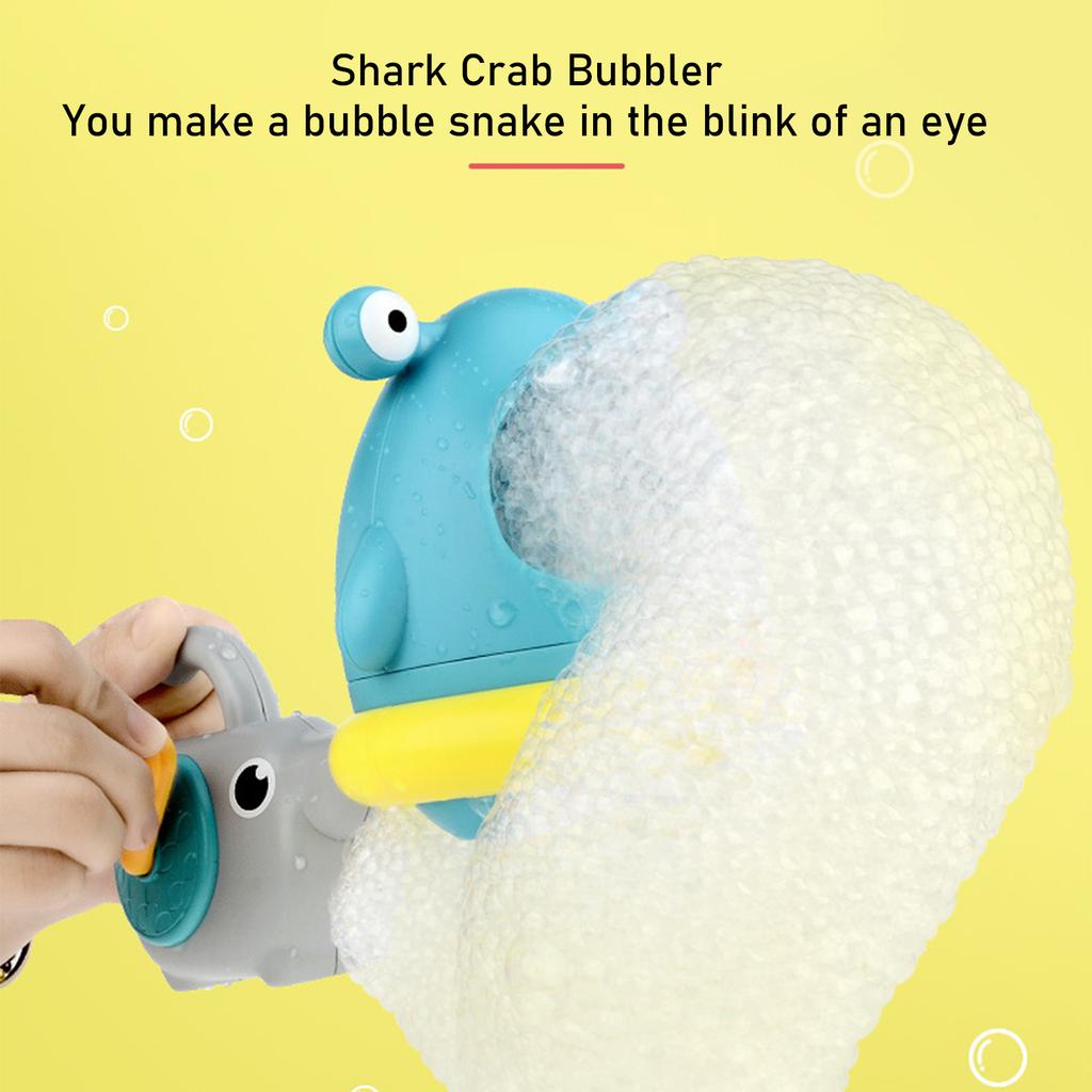 Bubble Blower Small Animal Bathroom Bath Toy Children's Outdoor Play Crab Bubble Blowing Machine