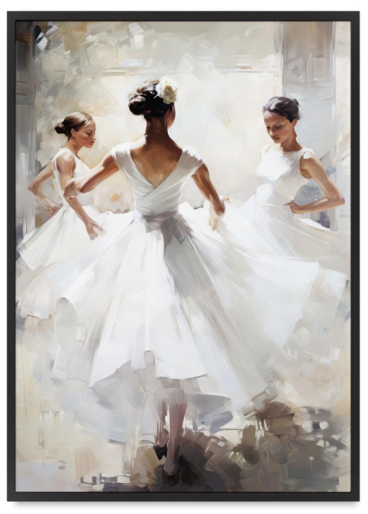 Plakat balet baletnica baletnice