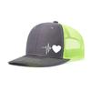 Custom Letter Mesh Baseball Cap With Breathable Cotton For Outdoor Sports And Socials