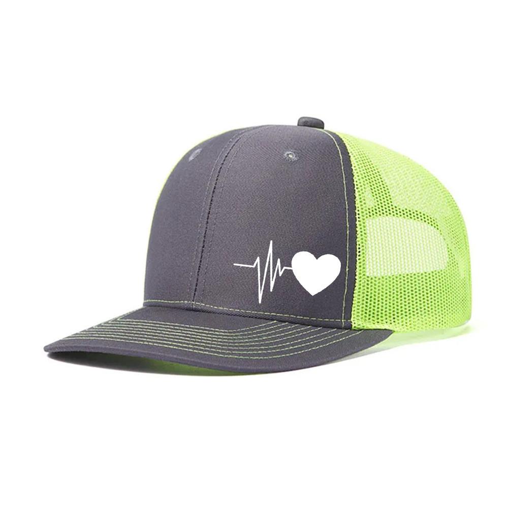Custom Letter Mesh Baseball Cap With Breathable Cotton For Outdoor Sports And Socials