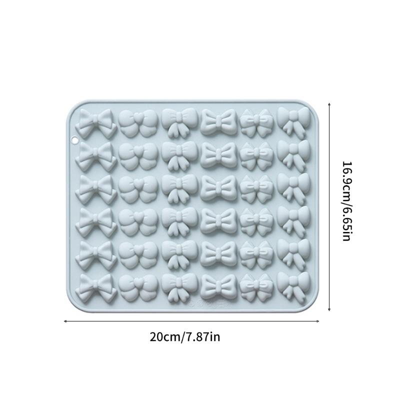 Elegant Bowknot Silicone Molds for Individualized Dessert and Crafts High Quality Materials for Stable Use