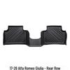 Anti-Slip TPE Floor Mats for 2017-2026 Alfa Romeo Giulia