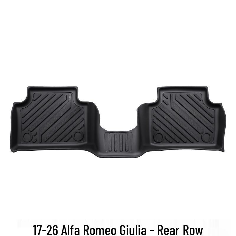 Anti-Slip TPE Floor Mats for 2017-2026 Alfa Romeo Giulia