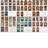 60 pcs Multifunctional Hard Card Stickers Multipurpose Decorative Stickers New DIY Handbook