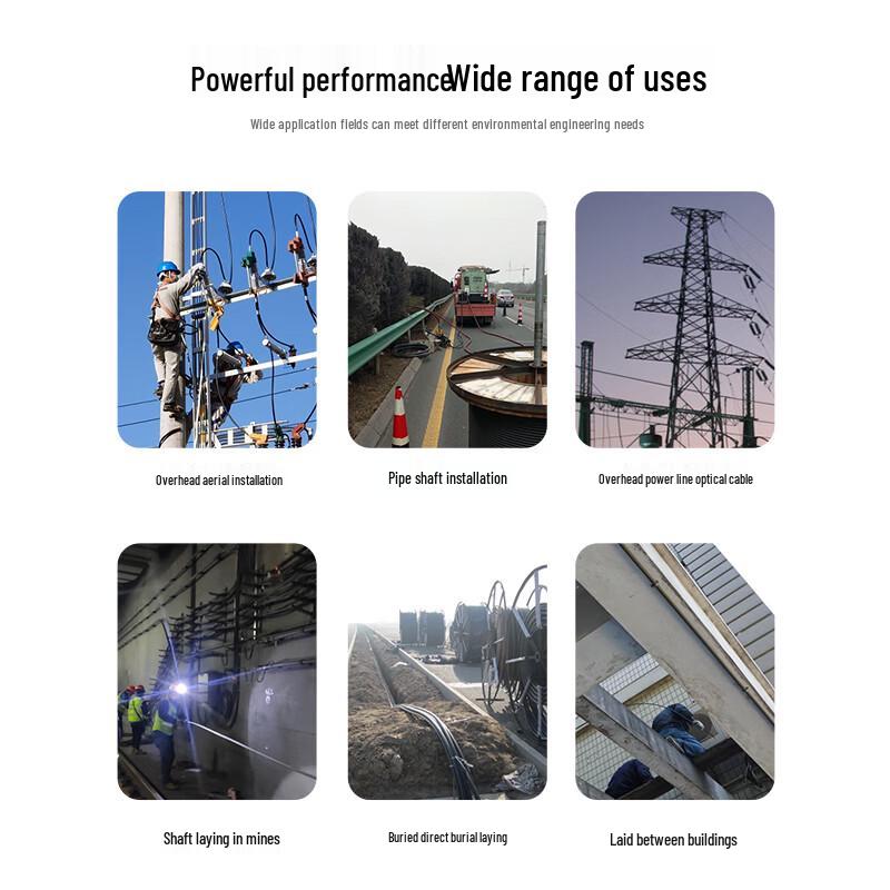 Dacheng Light G.652D 144-Core Outdoor Single Mode Fiber Optic Cable