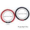 Noter New Design Mens Bracelet With Stone 2Pcs/Set 6mm Volcanic Rock Turquoise Hematite Yoga Meditation Healing Braslet Homme