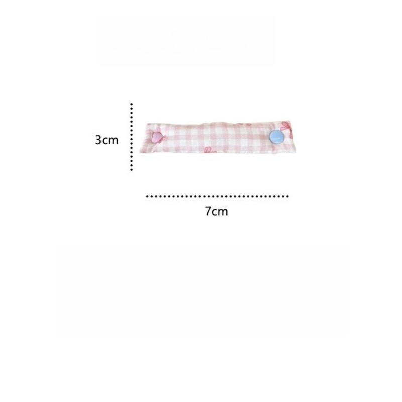 

Органайзер для хранения кабелей, Пряжка для хранения кабелей данных, Органайзер для хранения кабеля для зарядки, кабеля для наушников, Тканевый, Милый, Фиксированный 7x3cm