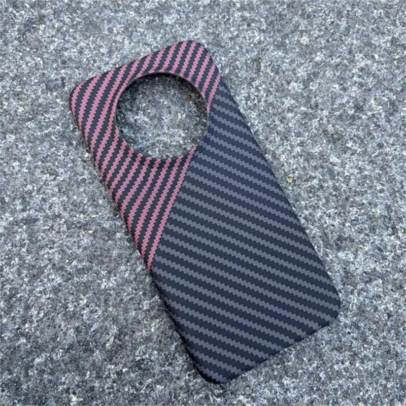 Case For Realme 14 Pro Plus Case Matte Hard Carbon Fiber Texture Pattern Ultra Thin Cover For Realme 14 Pro+ 5G Shell Bumper