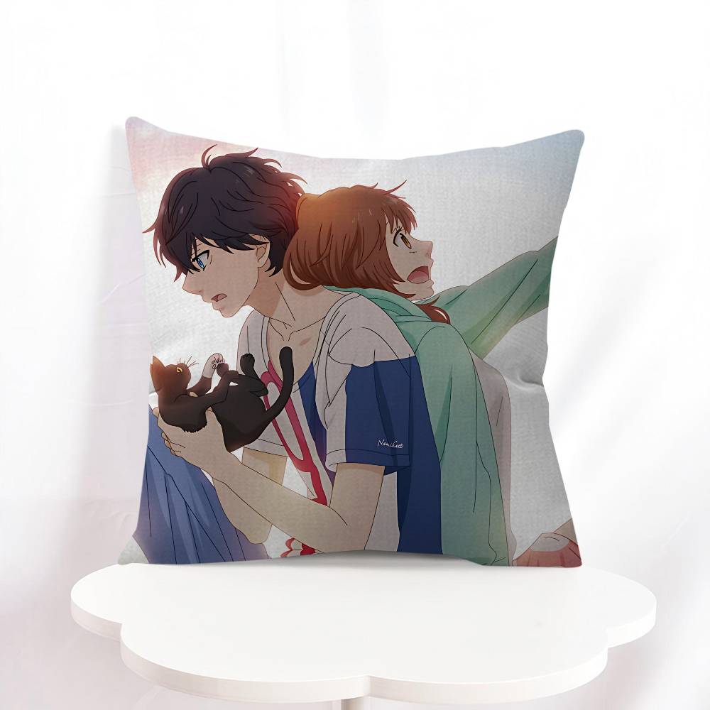 

А-Ао Х-Хару Р-Райд Аниме Наволочка Мультяшный Подарок Наволочка Декор для Спальни Дома Дивана Кресла Сиденья Наволочка 16x16Inch