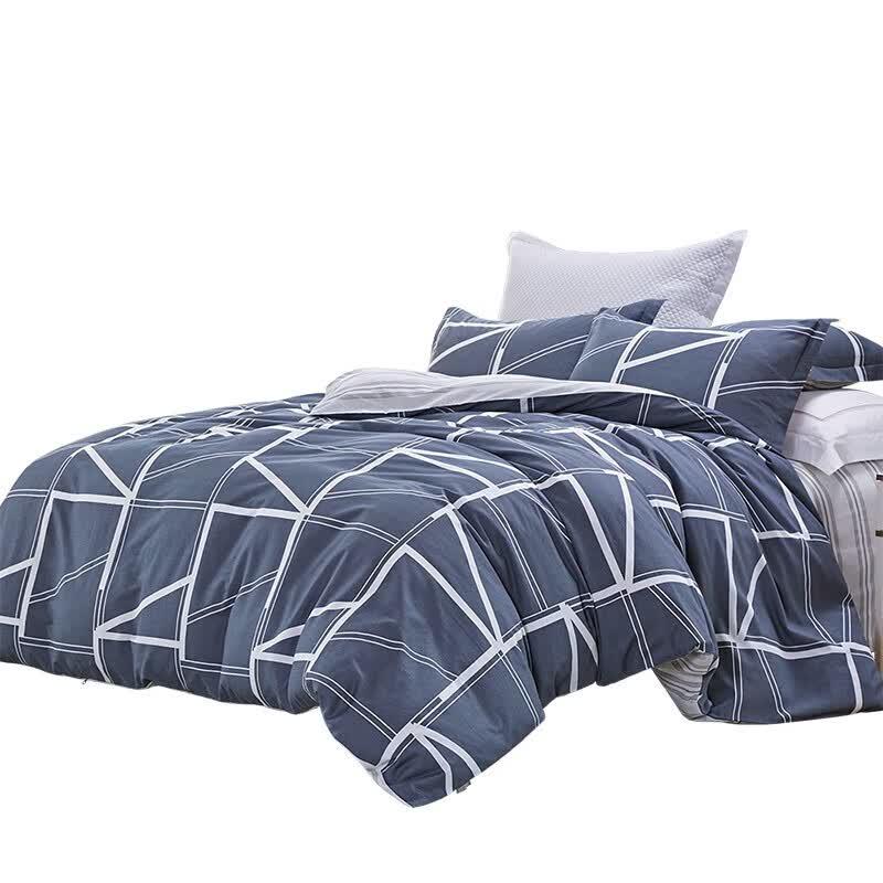 Dailuolun Thickened Pure Cotton Double Bedding Set