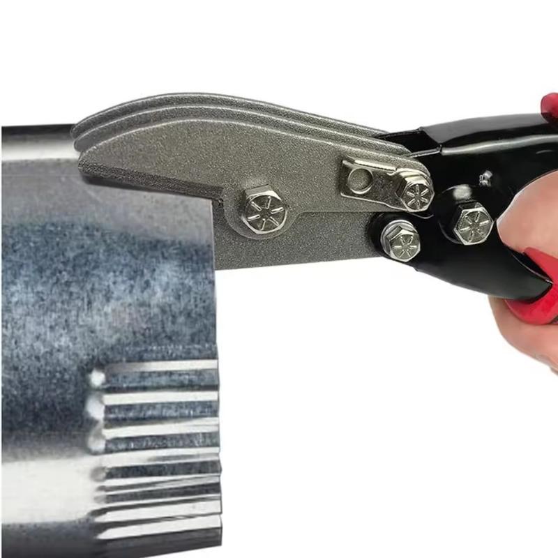 5 Blade Manual Sheet Metal Crimping Tool Hand Operated Pipe Swaging Applicable For 24-28 Gauge Metal Sheets For Downspout