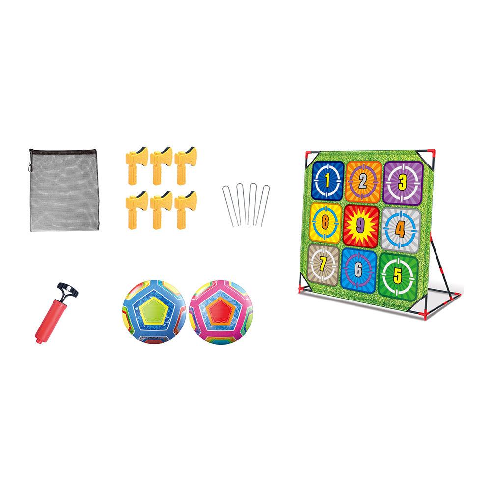 

4 в 1 Открытый метательный игровой костюм для родителей и детей футбольная спортивная стойка игровые игрушки A03#