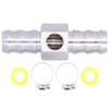 1 2in Fuel Line TFitting 1 827 NPT Port Fuel Pressure Gauge Sensor Adapter Stainless Steel