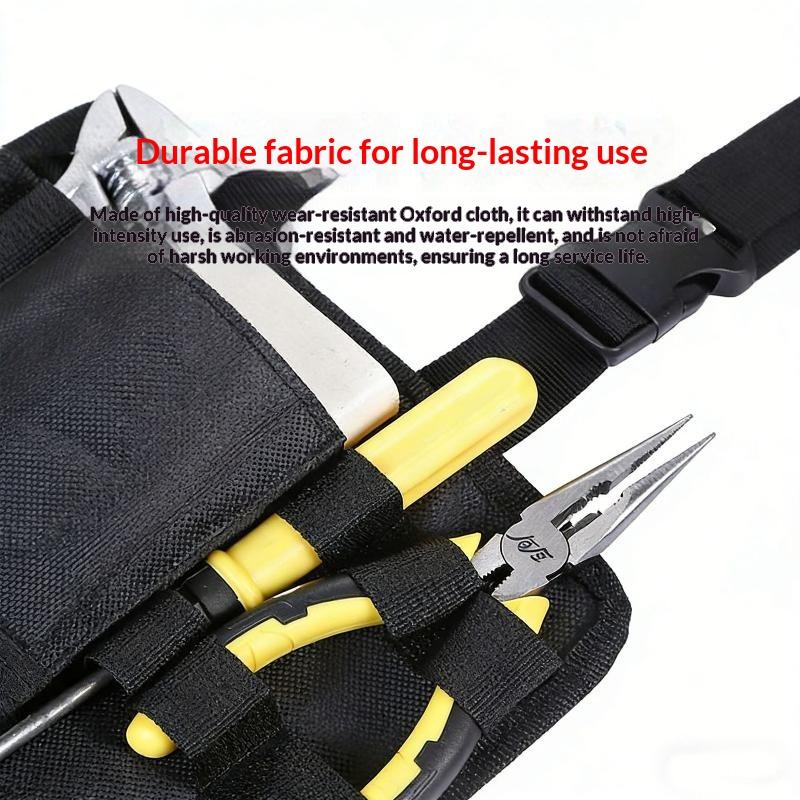 Tool Bag Belt Work With Belt Clip Leg Tool Pouch Tactical Waist Bag Electrician Tool Holder Pocket For Men Maintenance