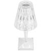 Crystal Lamp Strong Light Transmission Lampshade USB Low Energy Consumption Decorative Table Lamp for Living Room