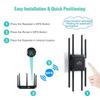 8-Antenna WiFi Extender Signal Amplification Signal Router Portable Wireless Repeater  Home