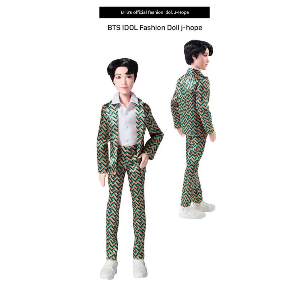 Oficjalna Lalka Mody BTS Zestaw 7 Sztuk Mattel Gadżety BTS Lalka Przegubowa Idol Produkt do Pakowania Prezentów