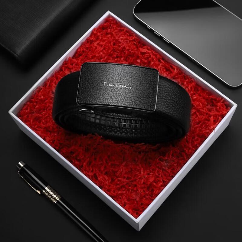 Pierre Cardin Men s Genuine Leather Automatic Buckle Belt 115cm