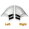 NEW For Tesla Model S 2012-2021 Chrome Rearview Side Door Wing Mirror Shell Bottom Cap Lower Holder Cover 2148.3005 2148.3006