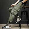 Streetwear Black Men's Harem Joggers Pants Men Cargo Pants Hip Hop Casual Pockets Sweatpants Male Oversized Trousers