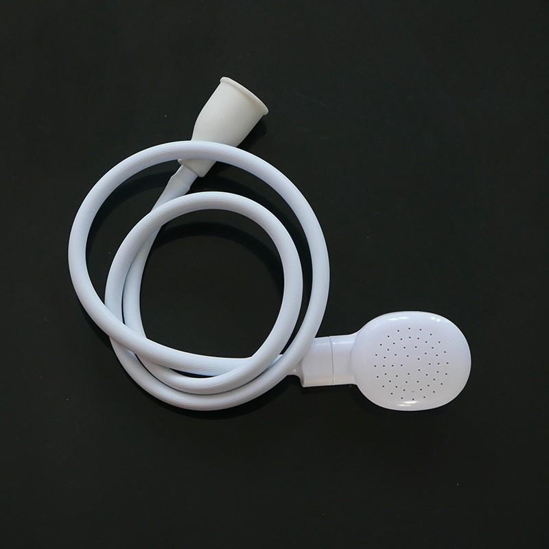 Handheld Shower Head With Quick Connect Hose Home Bathing Kids Hair Washing Pet Grooming - ABS Rainfall Spray 1m To 5m