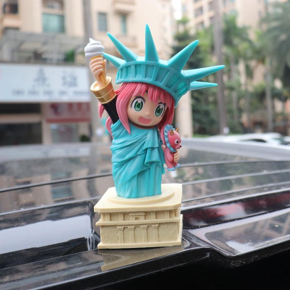 1-3Pcs Kawaii Anime Spy X Family Action Figure Toys Pvc Anya Detective Spy Family Figures Desktop Decoration Cute Gifts
