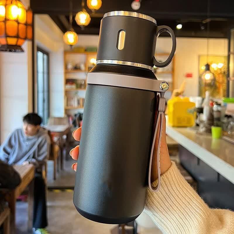 Changqi Portable Insulated Coffee & Water Bottle