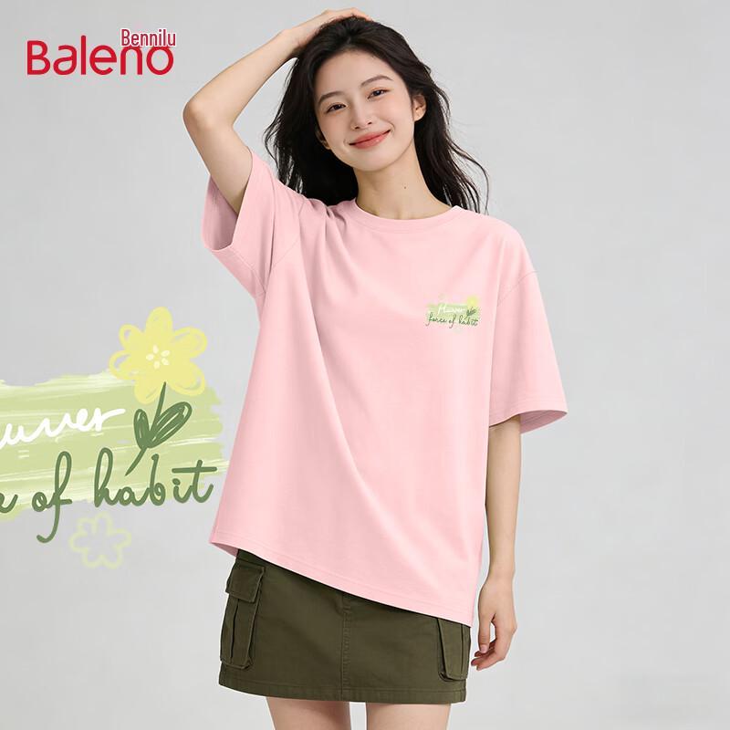 Baleno Women s Pure Cotton Graphic T-Shirt M