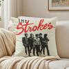 Music IndieRock The SStrokes Cushion Cover Pillowcase Antidustmite living Room Sofa Decor Cushion Room